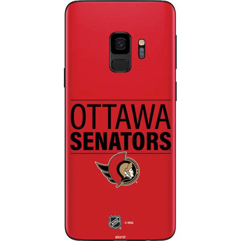 NHL Ottawa Senators Lineup Galaxy S9 Skin